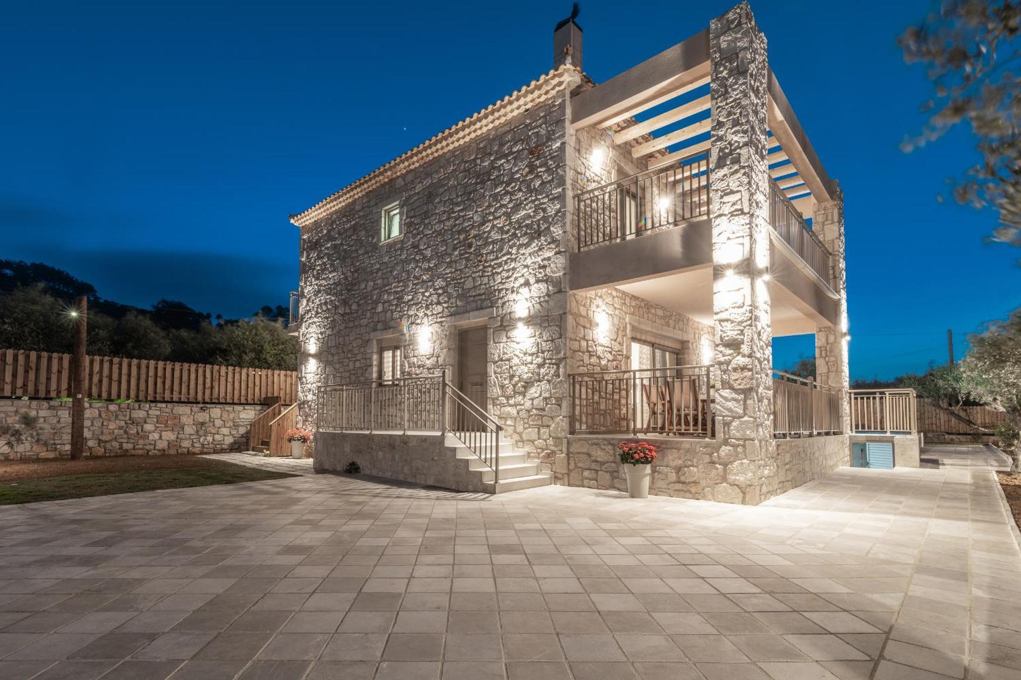 Villa Claudio Stone House Vasilikí Exterior foto